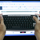 Illustration for article titled Tiny Wireless Keyboard Doesnt Impede Cuddling